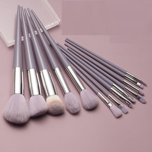Glowaura™ Four Seasons Green Makeup Brush Set