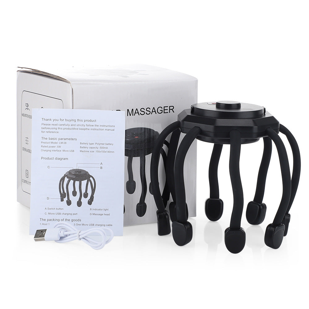 Glowaura™ Electric Octopus Head Massager