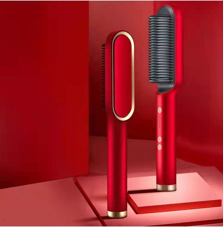 Glowaura™ New 2 In 1 Hair Straightener Hot Comb
