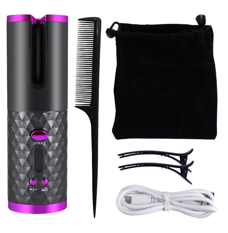 Glowaura™ Rechargeable Automatic Hair Curler
