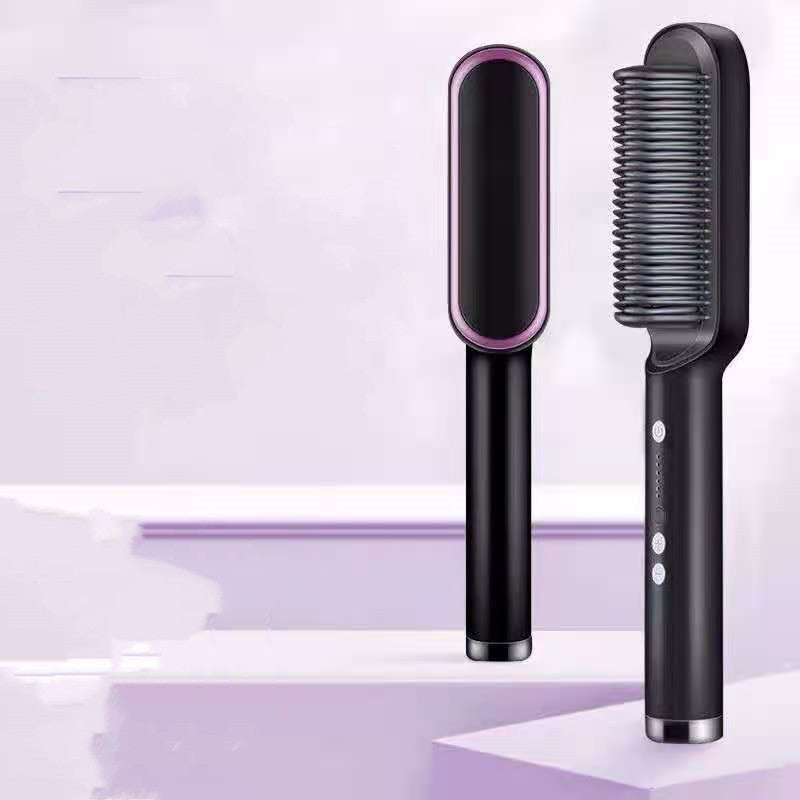 Glowaura™ New 2 In 1 Hair Straightener Hot Comb