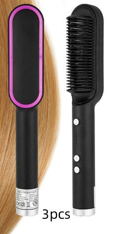 Glowaura™ New 2 In 1 Hair Straightener Hot Comb