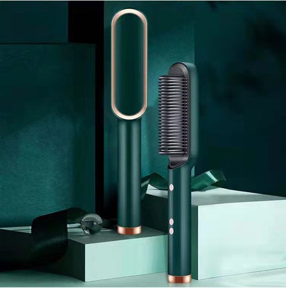 Glowaura™ New 2 In 1 Hair Straightener Hot Comb