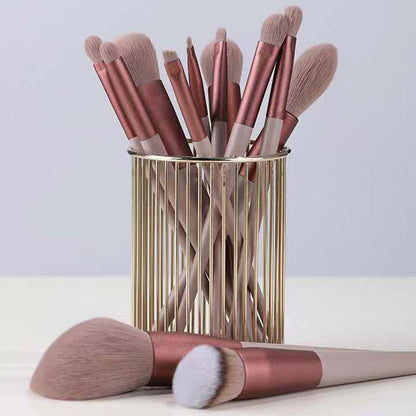 Glowaura™ Four Seasons Green Makeup Brush Set
