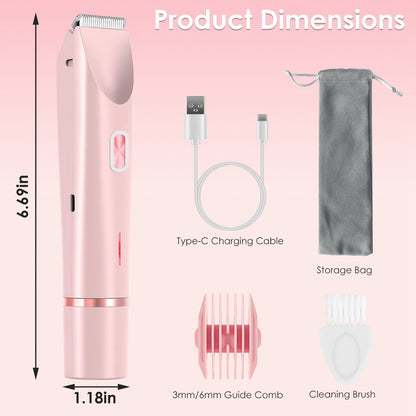 Glowaura™ 1Pc 2 In 1 Bikini Trimmer For Women