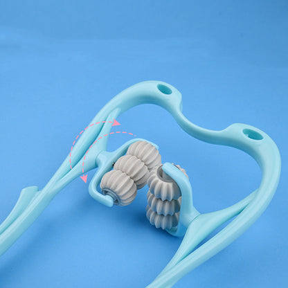 Glowaura™ Multifunctional Manual Six-wheel Neck Massager