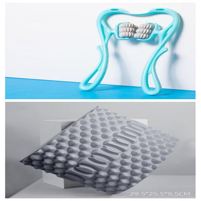 Glowaura™ Multifunctional Manual Six-wheel Neck Massager