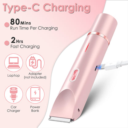 Glowaura™ 1Pc 2 In 1 Bikini Trimmer For Women