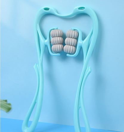 Glowaura™ Multifunctional Manual Six-wheel Neck Massager